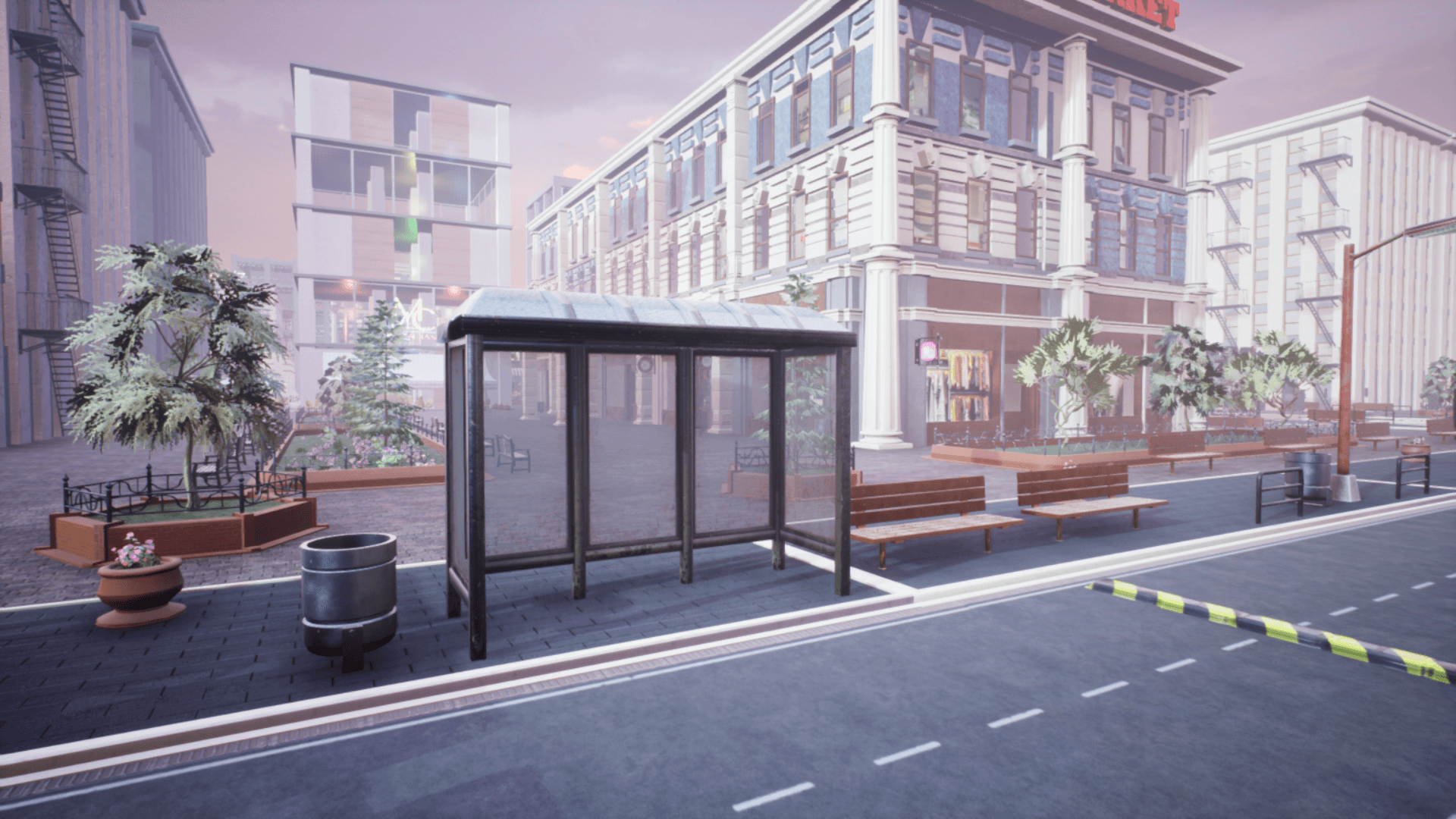 High Quality 3D Models and Game Assets An image showing City Creator asset pack, created with Unreal Engine.