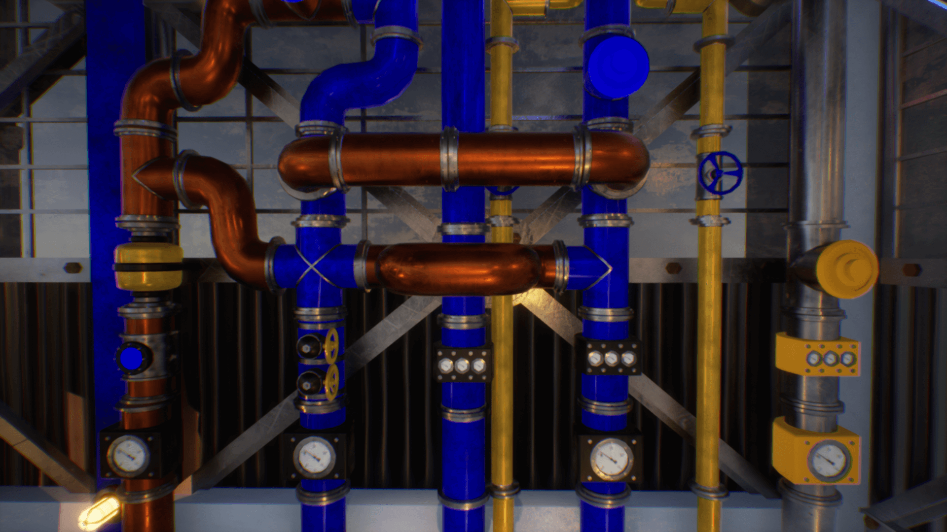 High Quality 3D Models and Game Assets An image showing Pipes Collection asset pack, created with Unreal Engine.