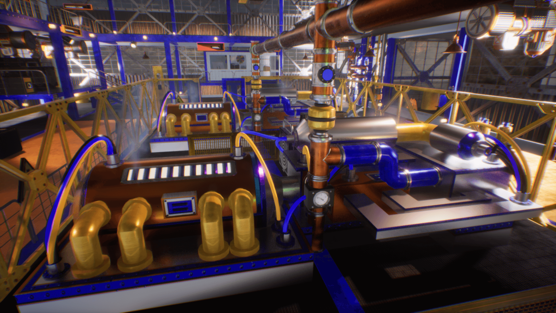 High Quality 3D Models and Game Assets An image showing Industrial Hall asset pack, created with Unreal Engine.