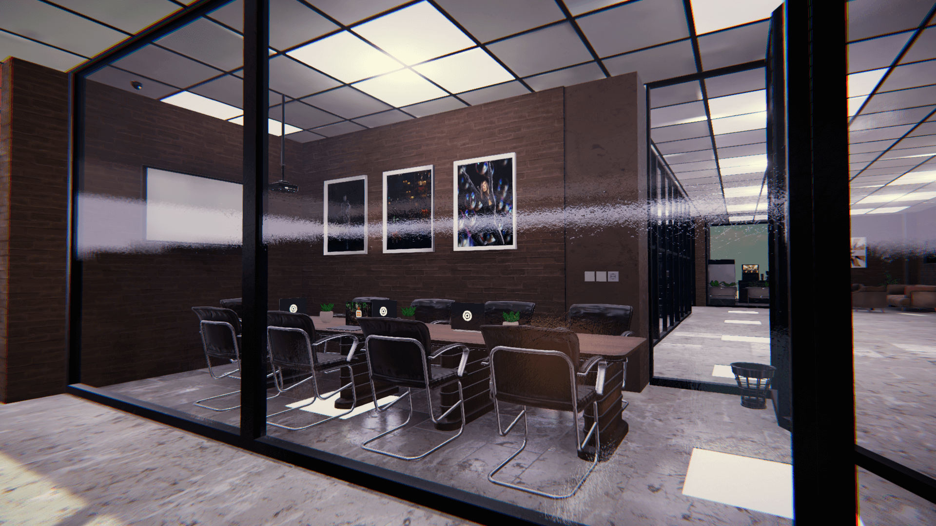 An image showing Modern Offices asset pack, created with Unity Engine