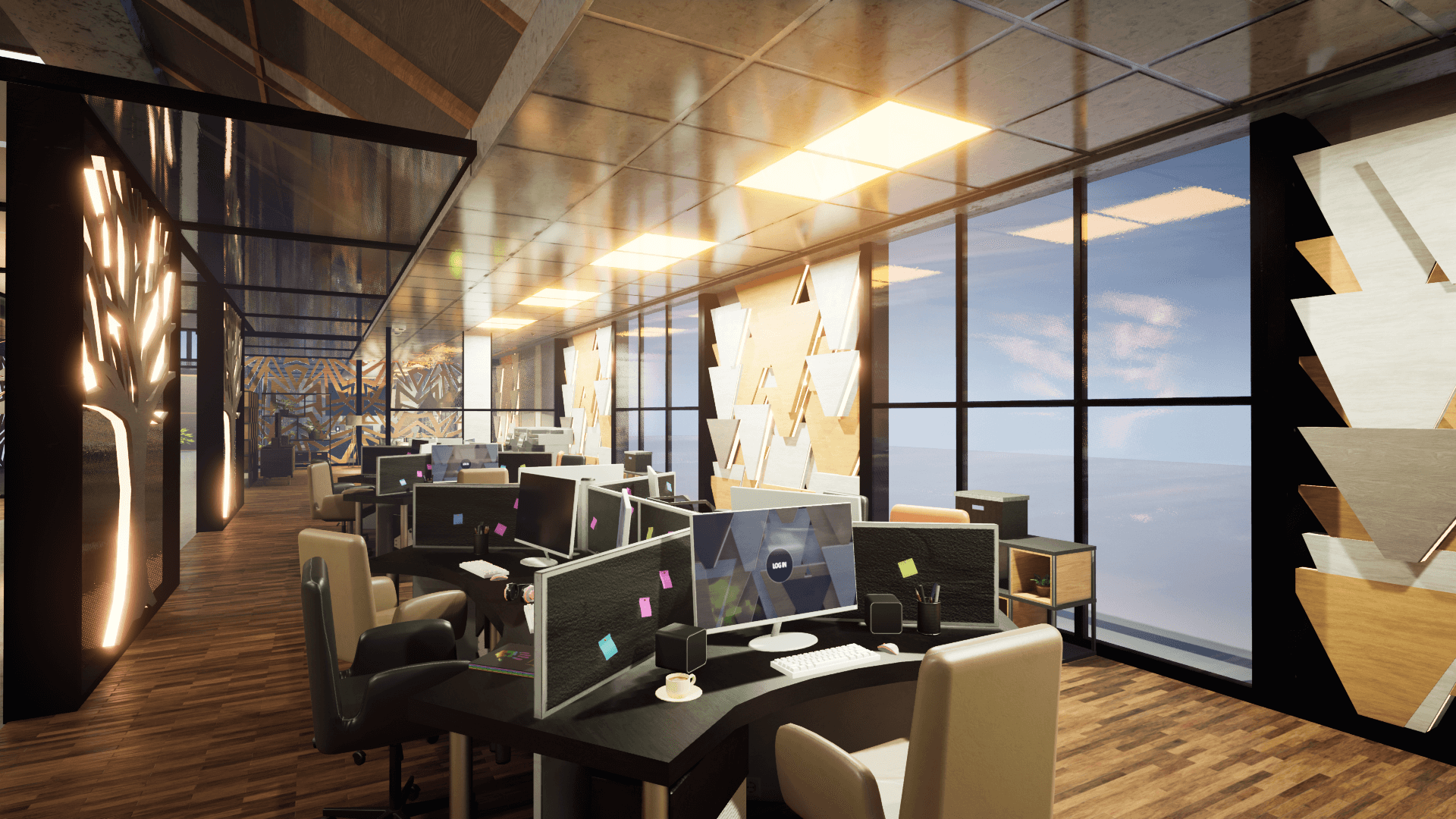 An image showing Modern Offices 2. asset pack, created with Unreal Engine