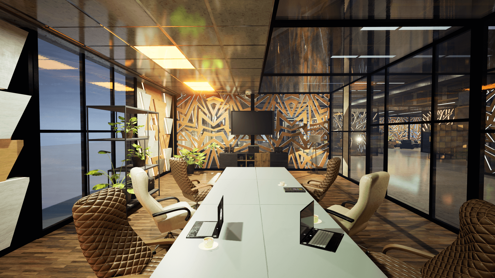 An image showing Modern Offices 2. asset pack, created with Unreal Engine