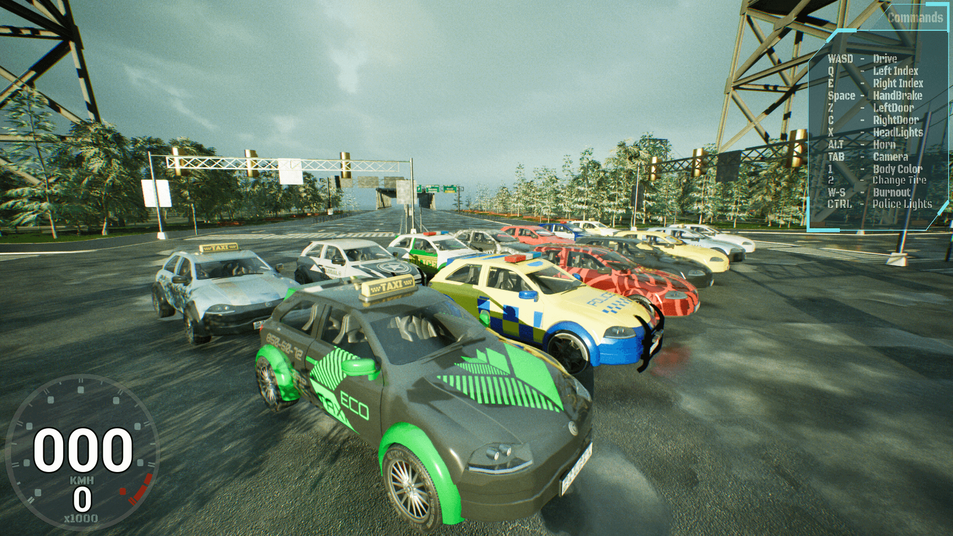 An image showing the Hatchback Bundle, created with Unreal Engine.
