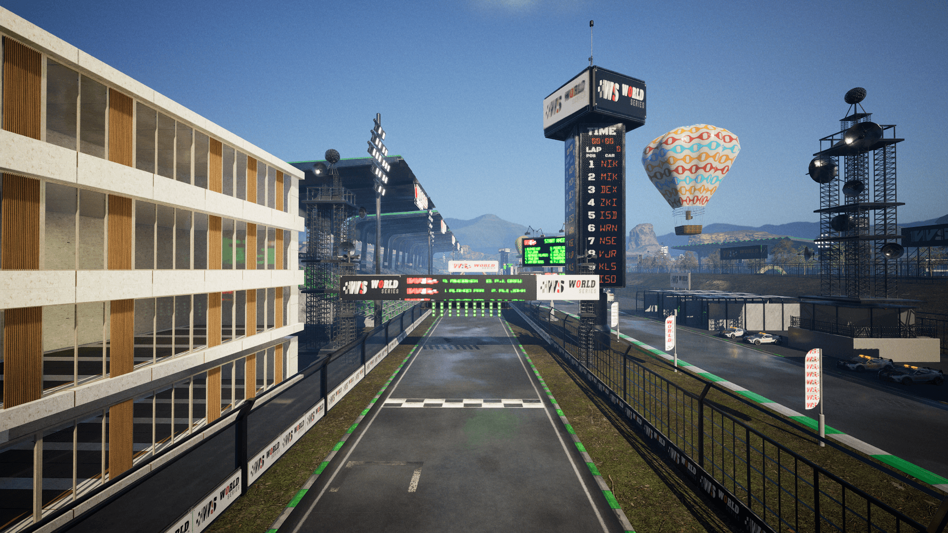 An image showing the Racing Track 3. asset pack, created with Unreal Engine.