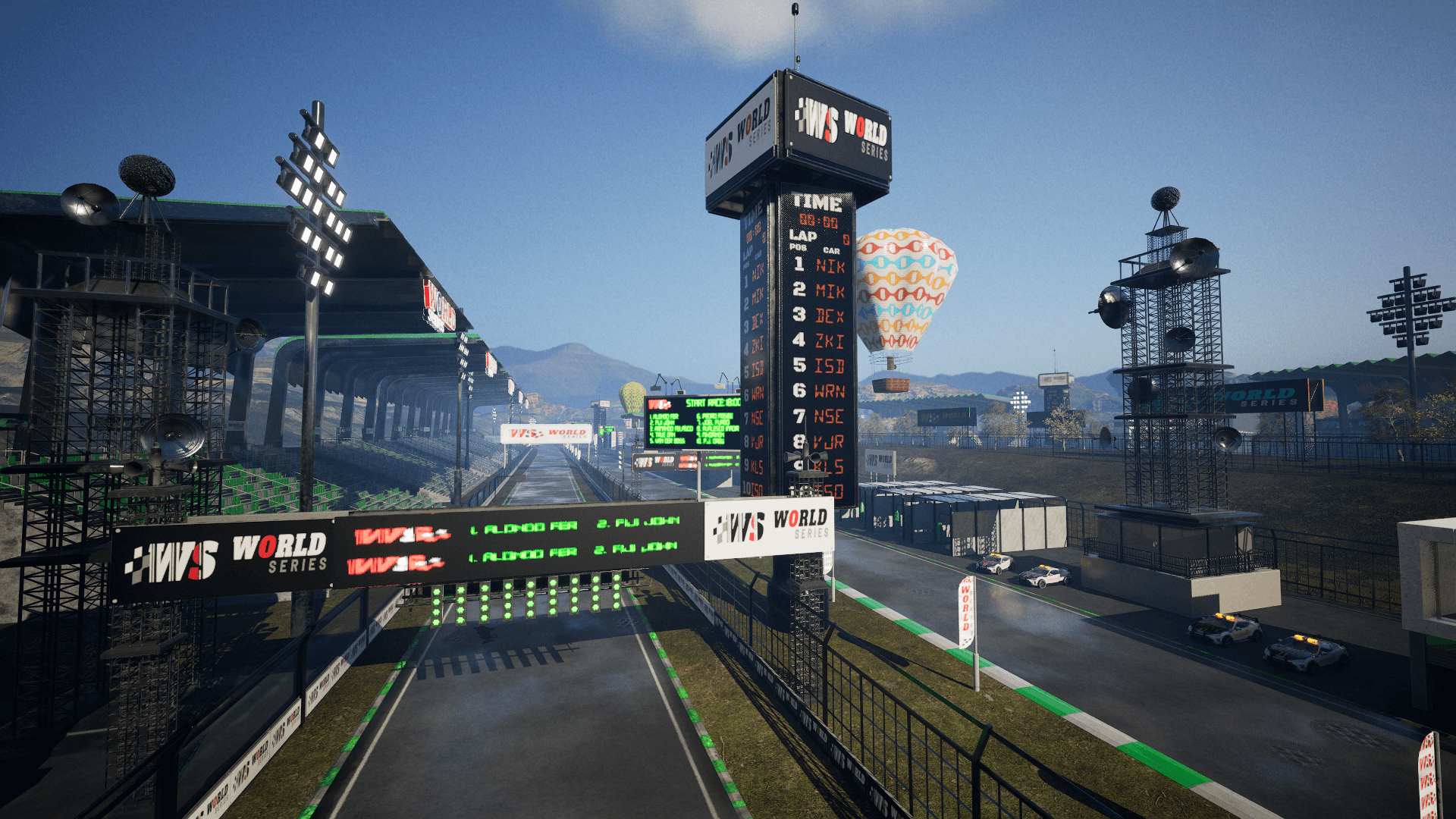 An image showing the Racing Track 3. asset pack, created with Unreal Engine.